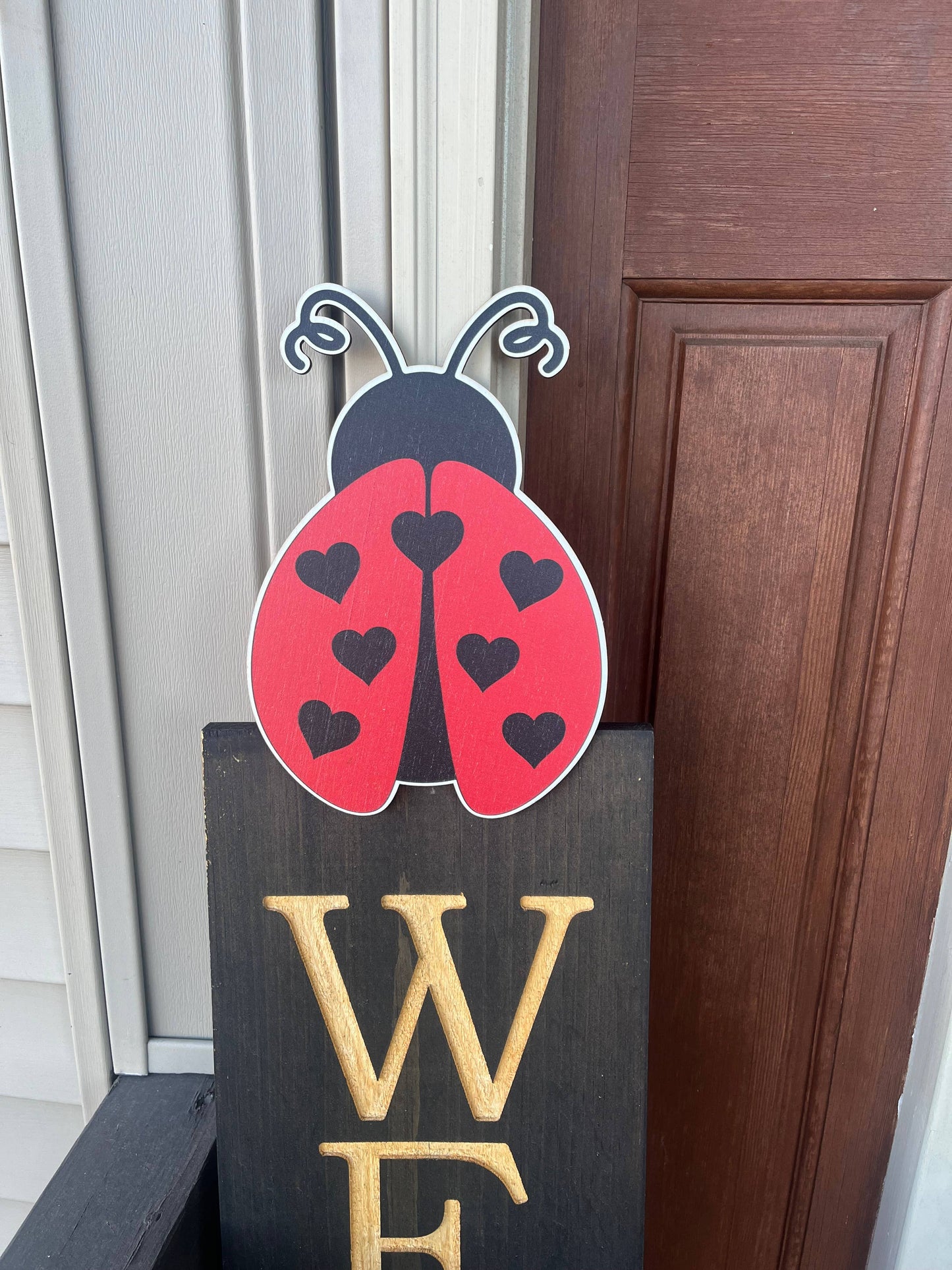 Lady Bug Topper