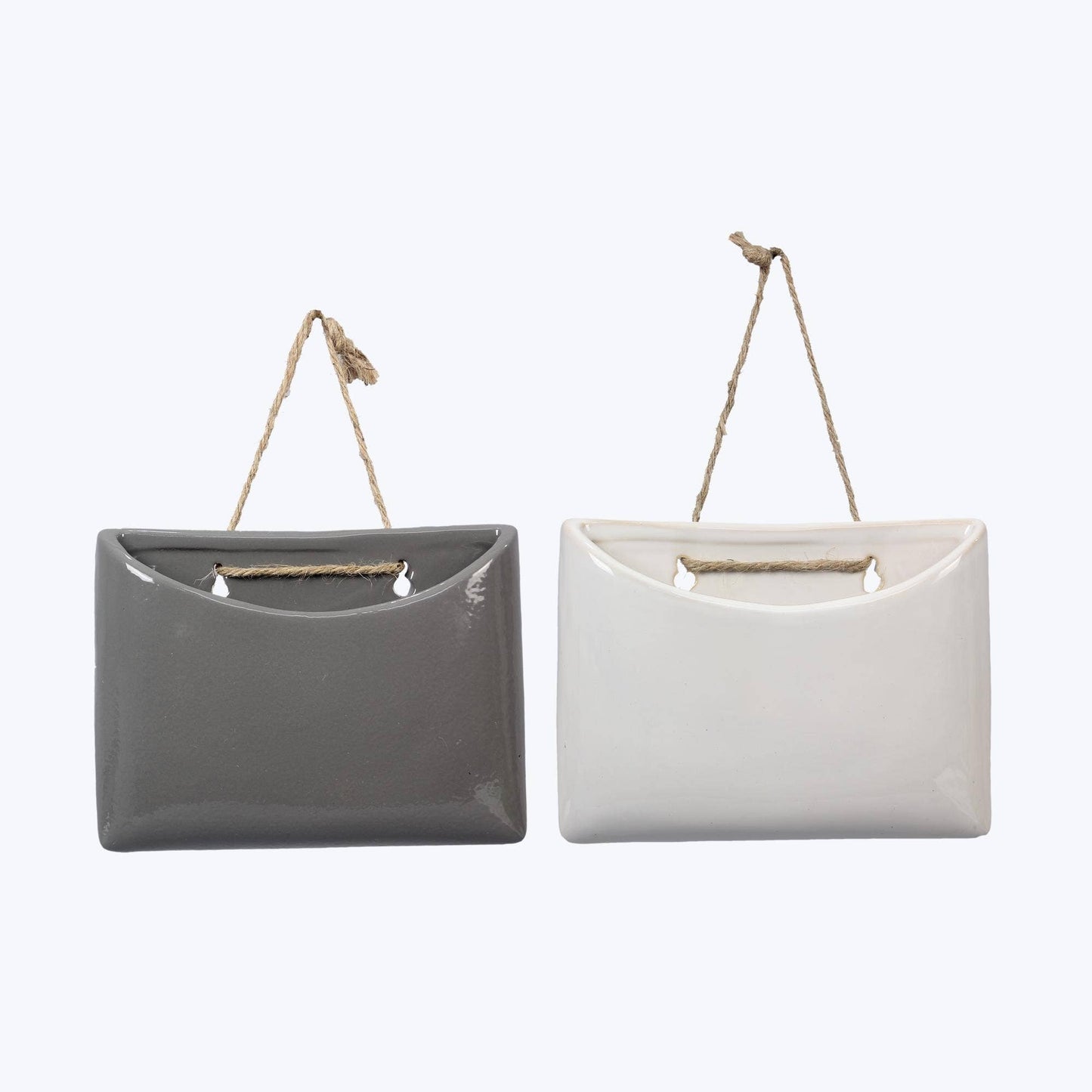 Ceramic planter, 2 Assorted (SKU#: 70227)