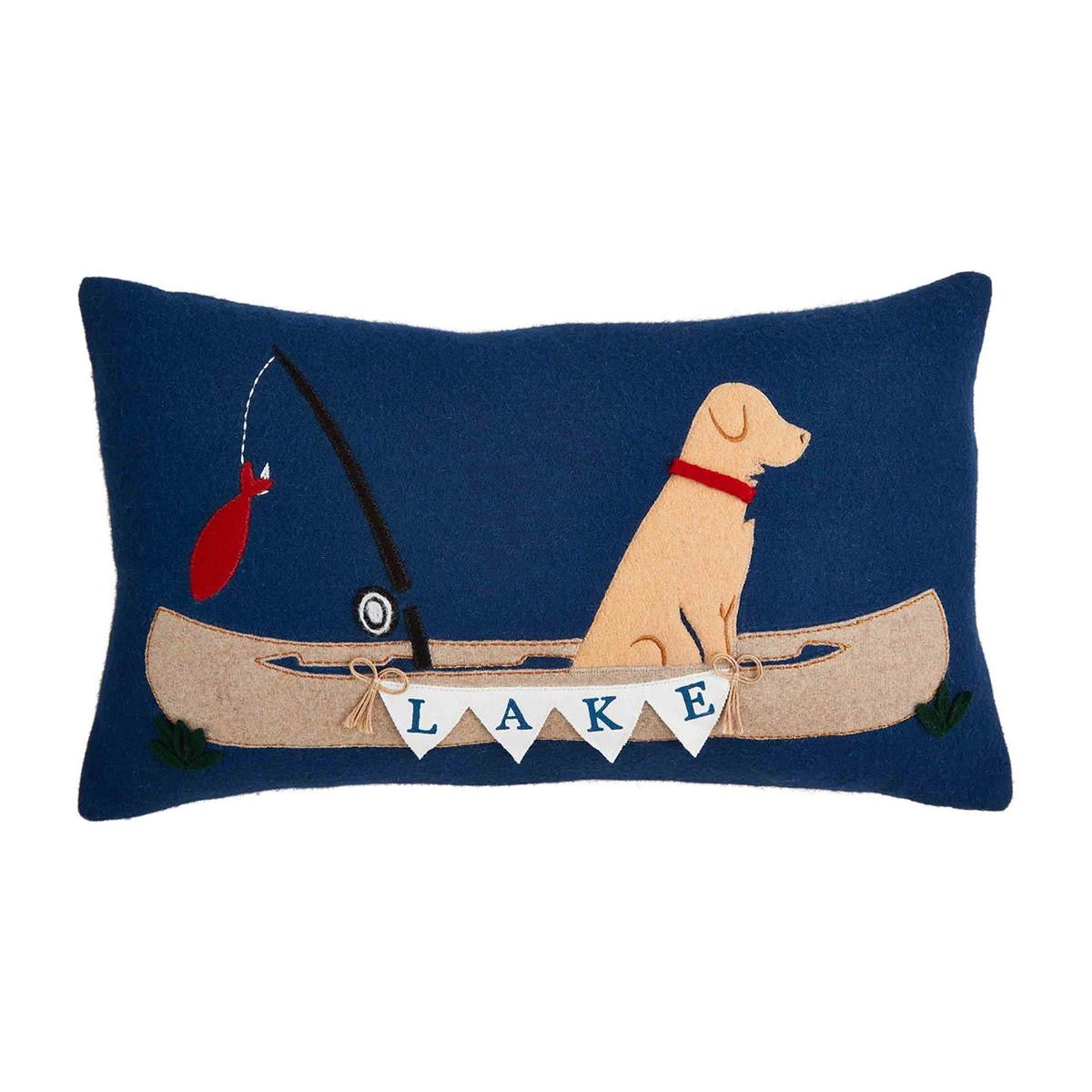 FELTED DOG LAKE PILLOW