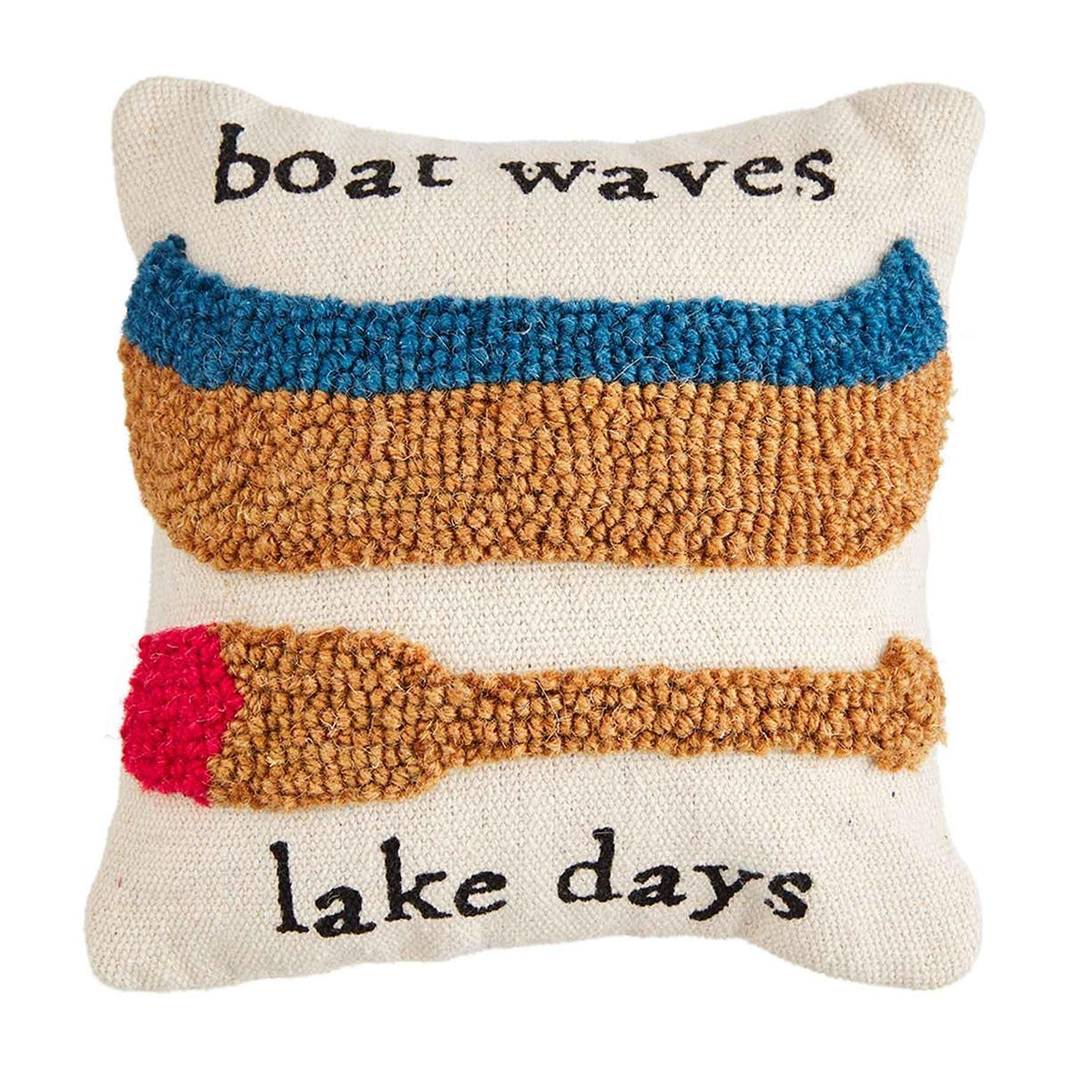 Boat Waves & Lake Days Pillow