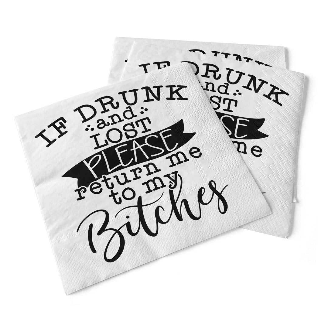 Funny Beverage Napkins Collections