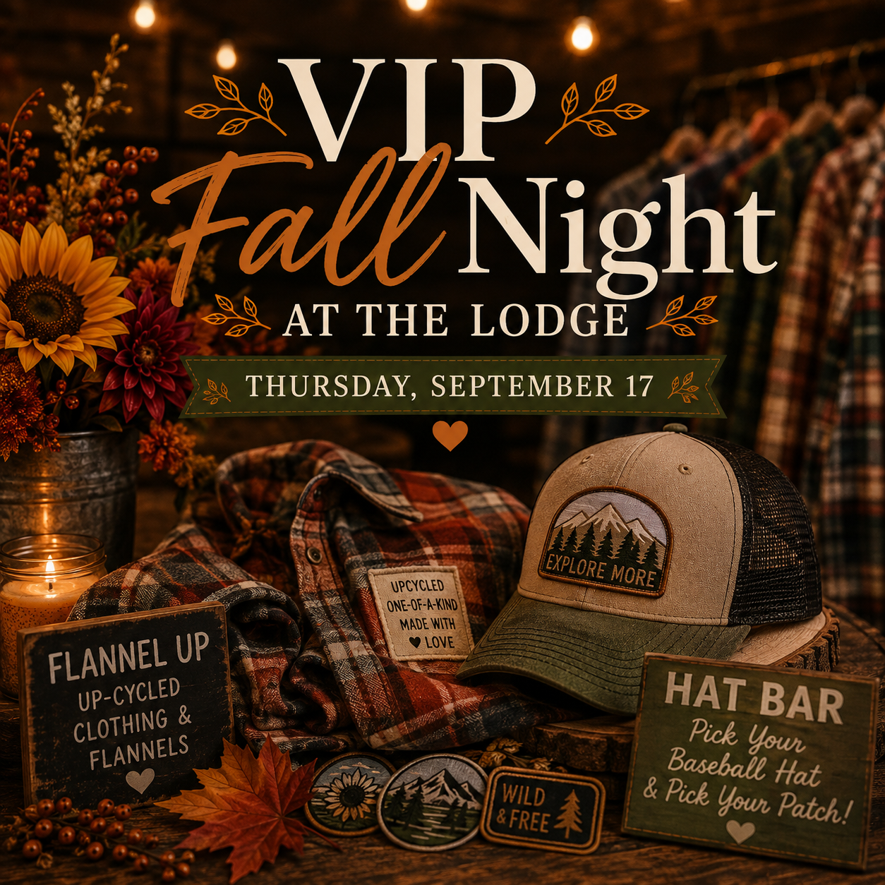 VIP Fall Night at The Lodge | September 17