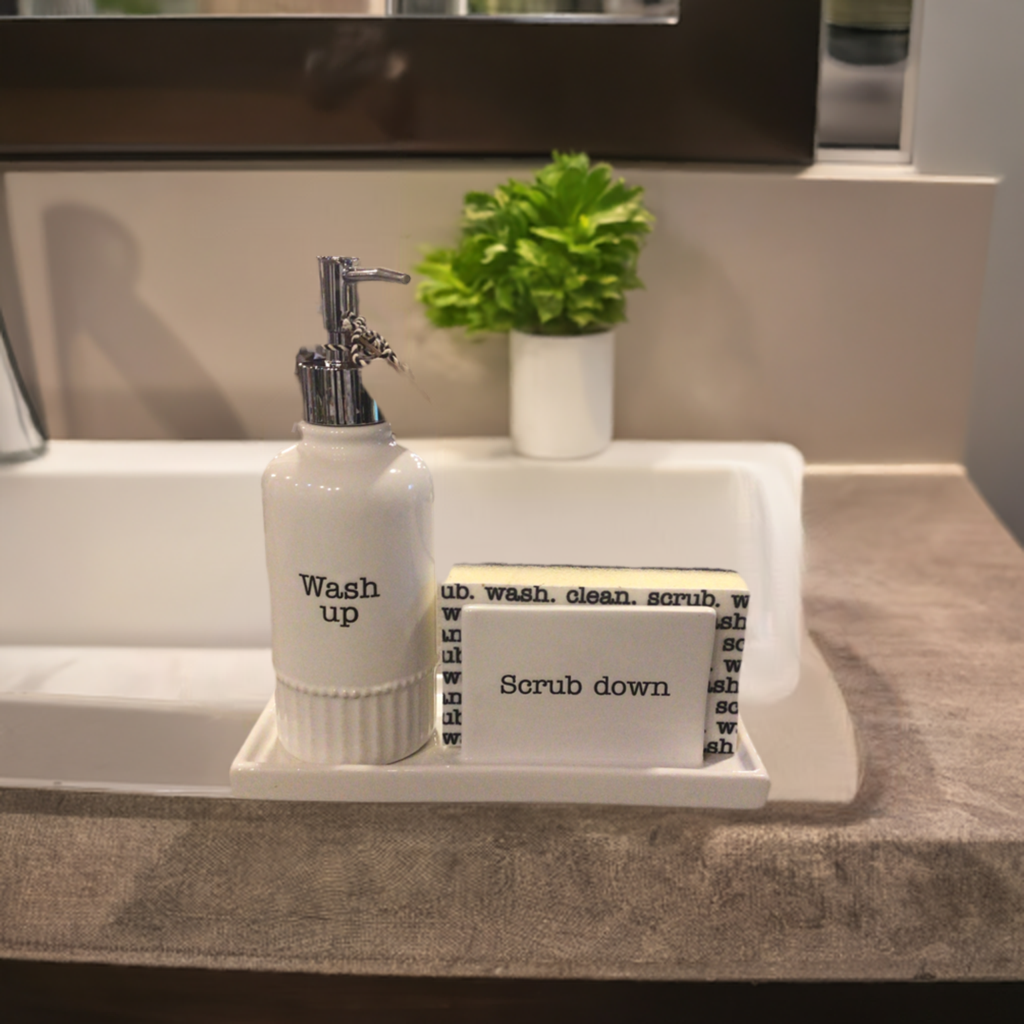 “Wash Up” and “Scrub Down” Set