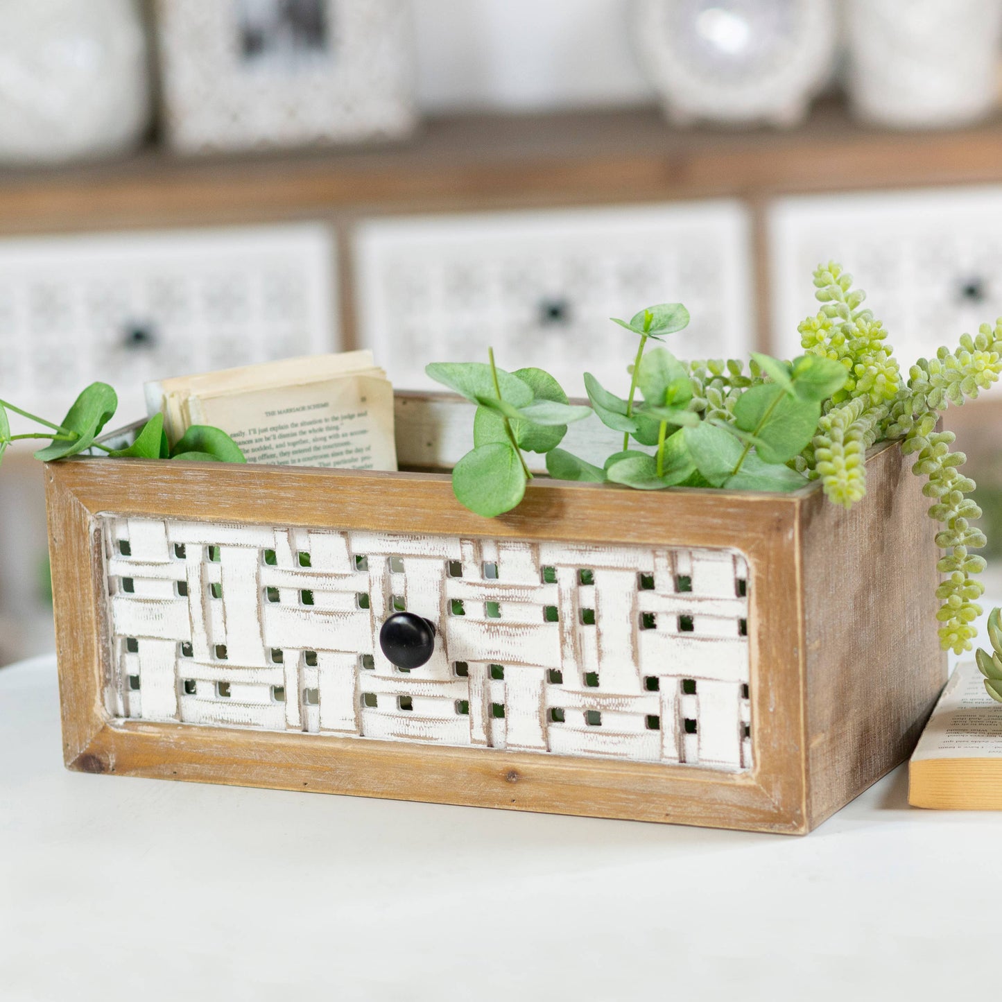 Rattan Shelf