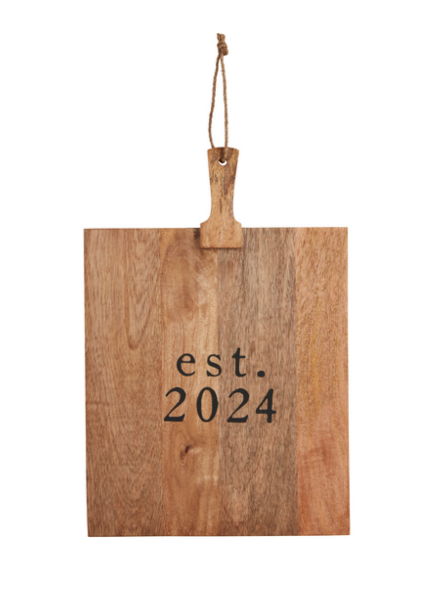 Est. 2024 Cutting Board