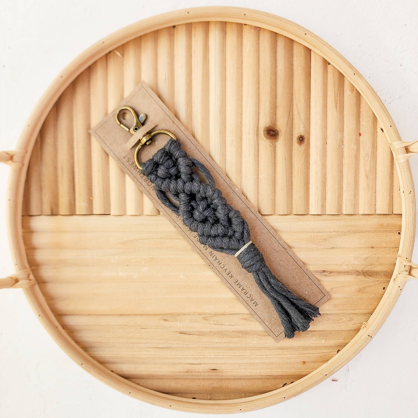 Macrame Keychains - Neutrals Pack