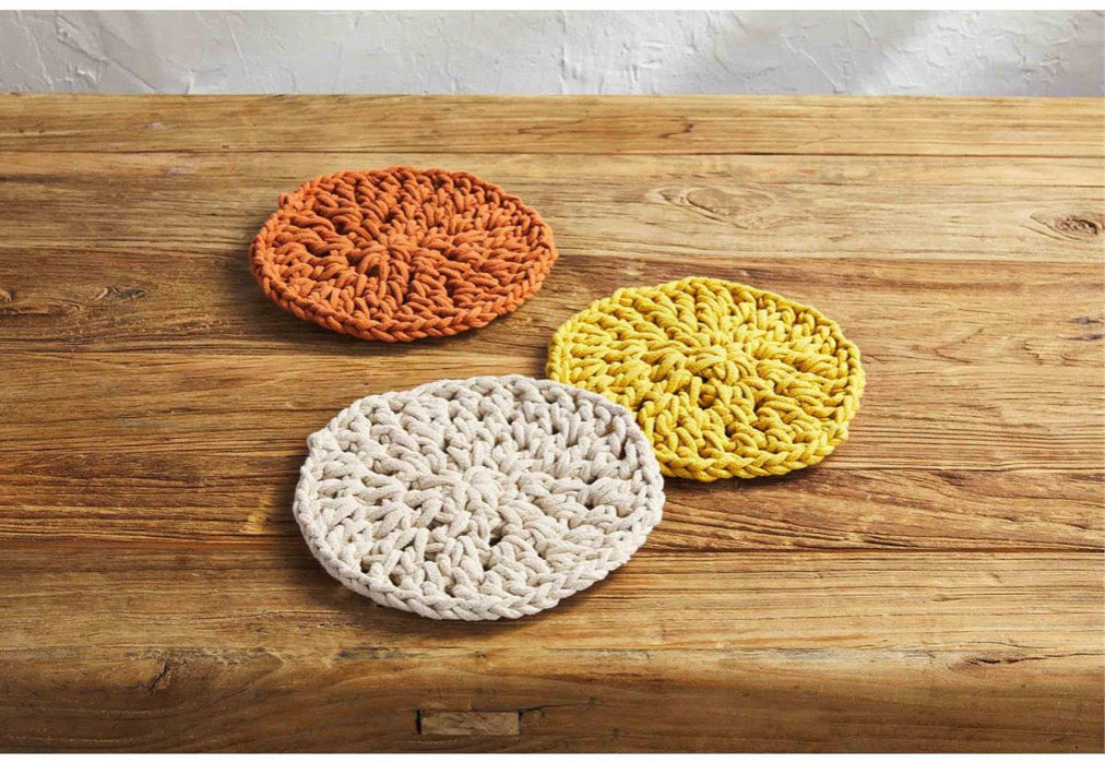 Round Crochet Trivet