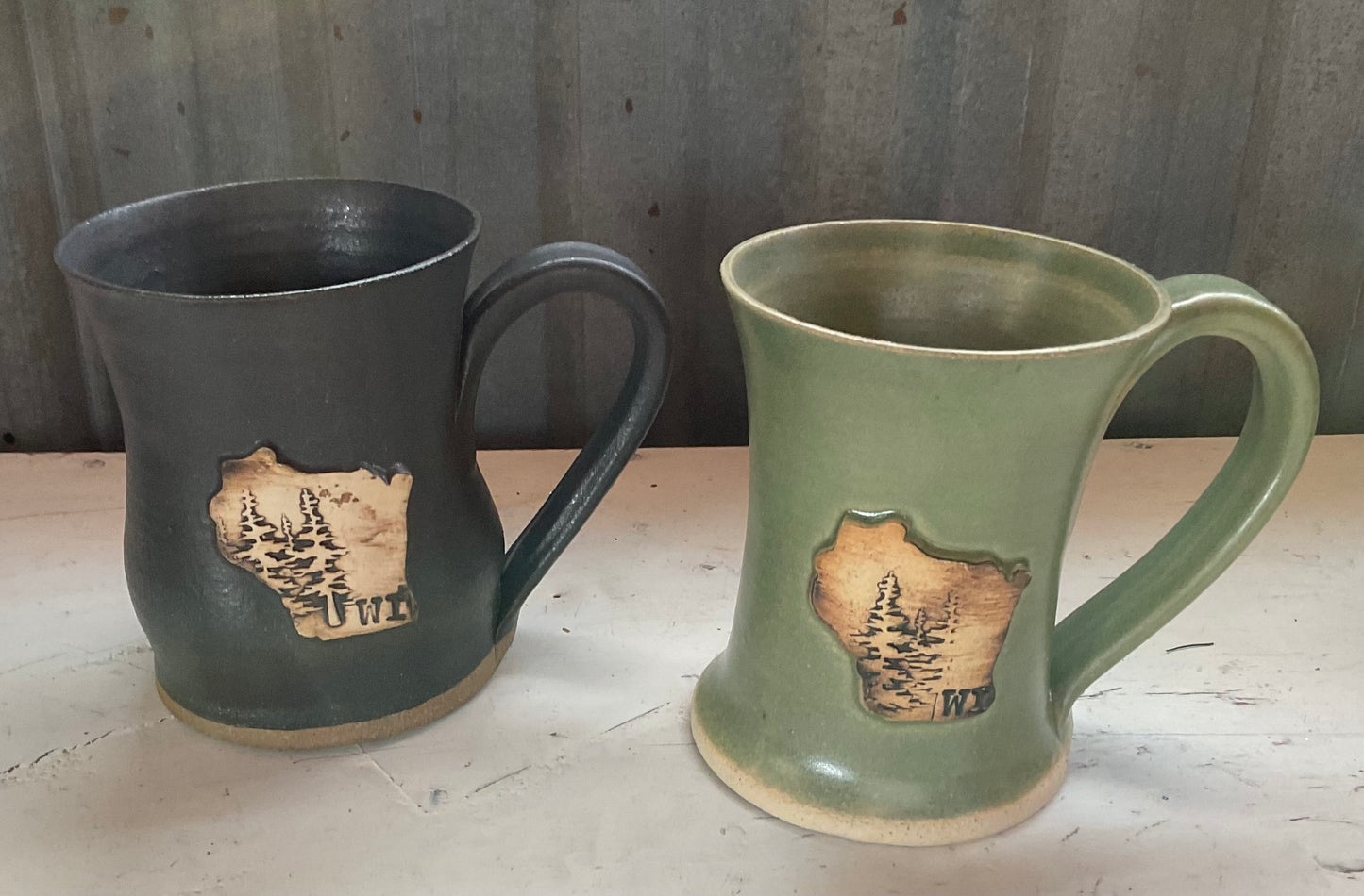 Handmade Clay Mugs