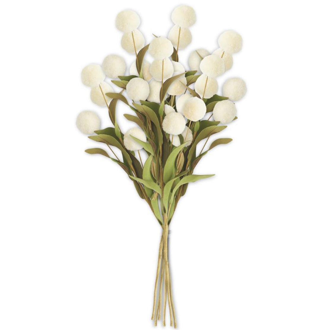 White Pompom Pick