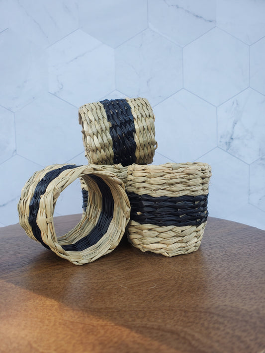 Seagrass Napkin Rings