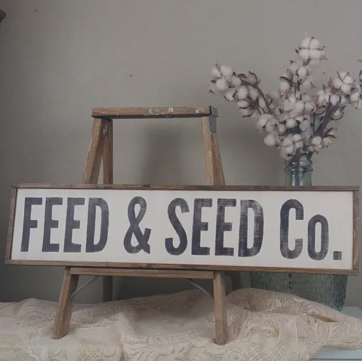 Feed and Seed Sign