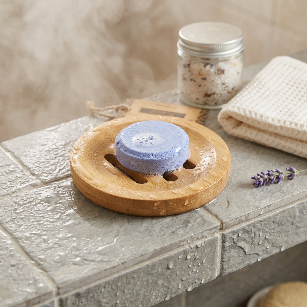Bamboo Shower Steamer Tray