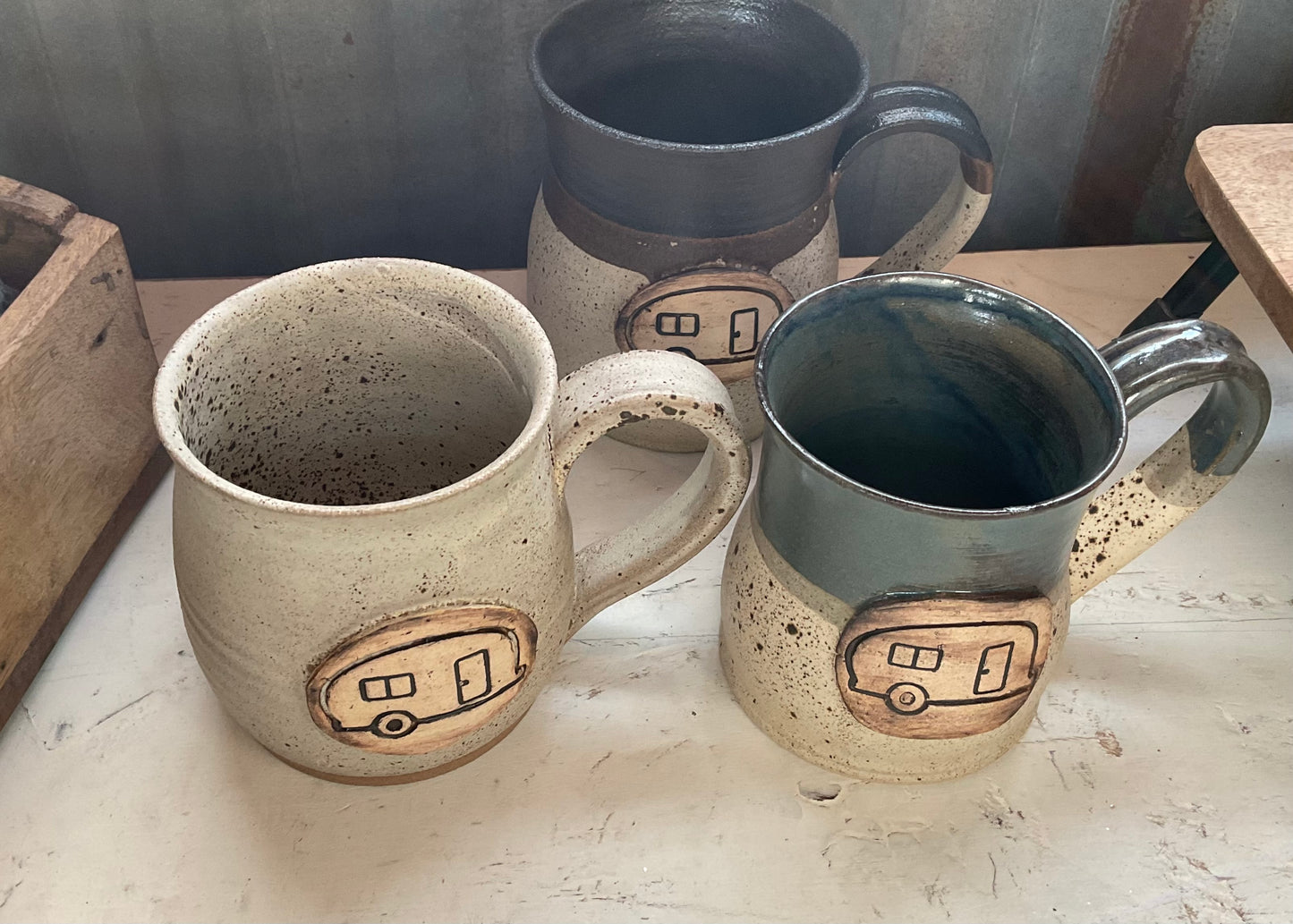Handmade Clay Mugs