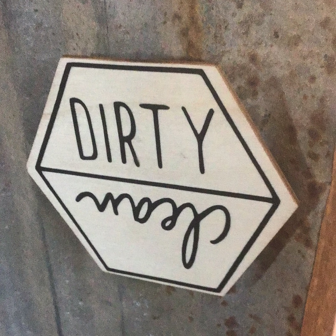 Dirty/Clean Dishwasher Marker