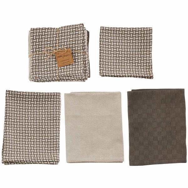 Weathered Oak Dishtowel Set