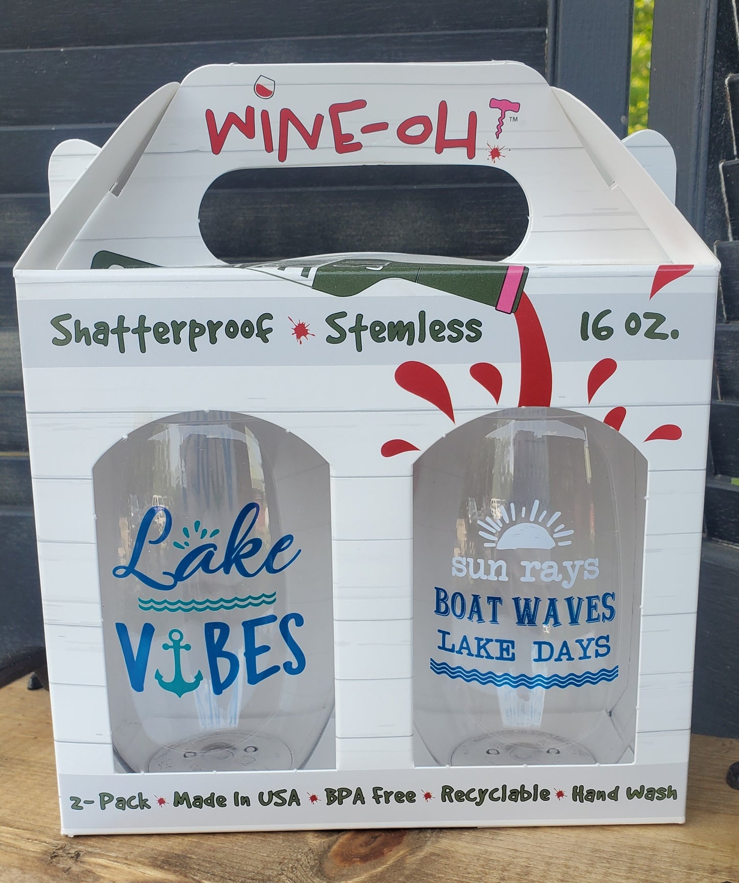 Wine-OH Shatterproof Glass
