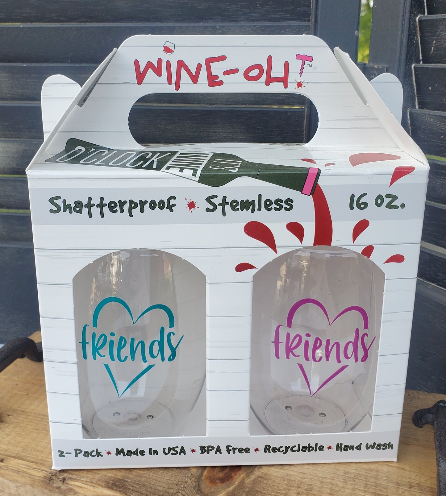 Wine-OH Shatterproof Glass