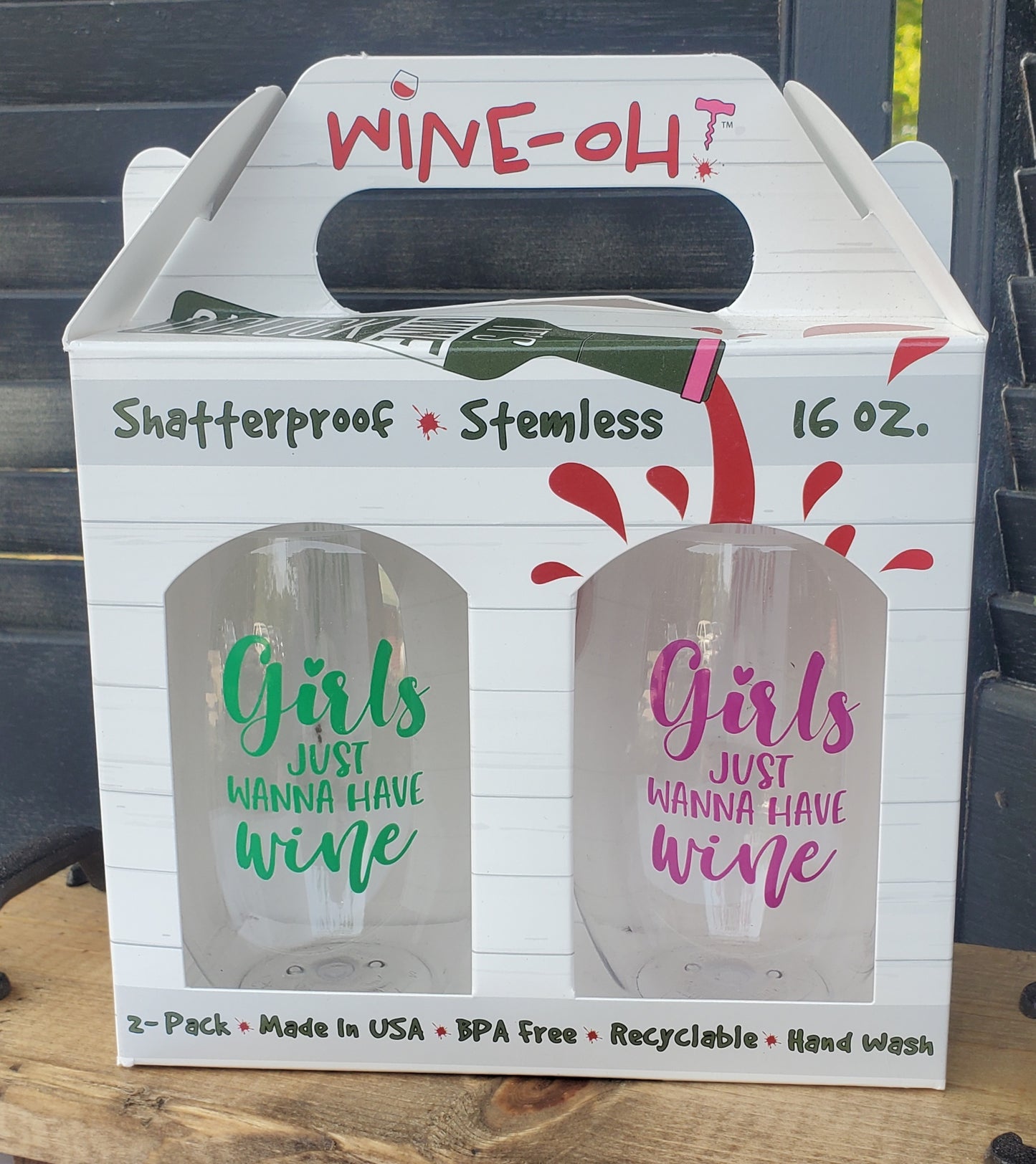 Wine-OH Shatterproof Glass