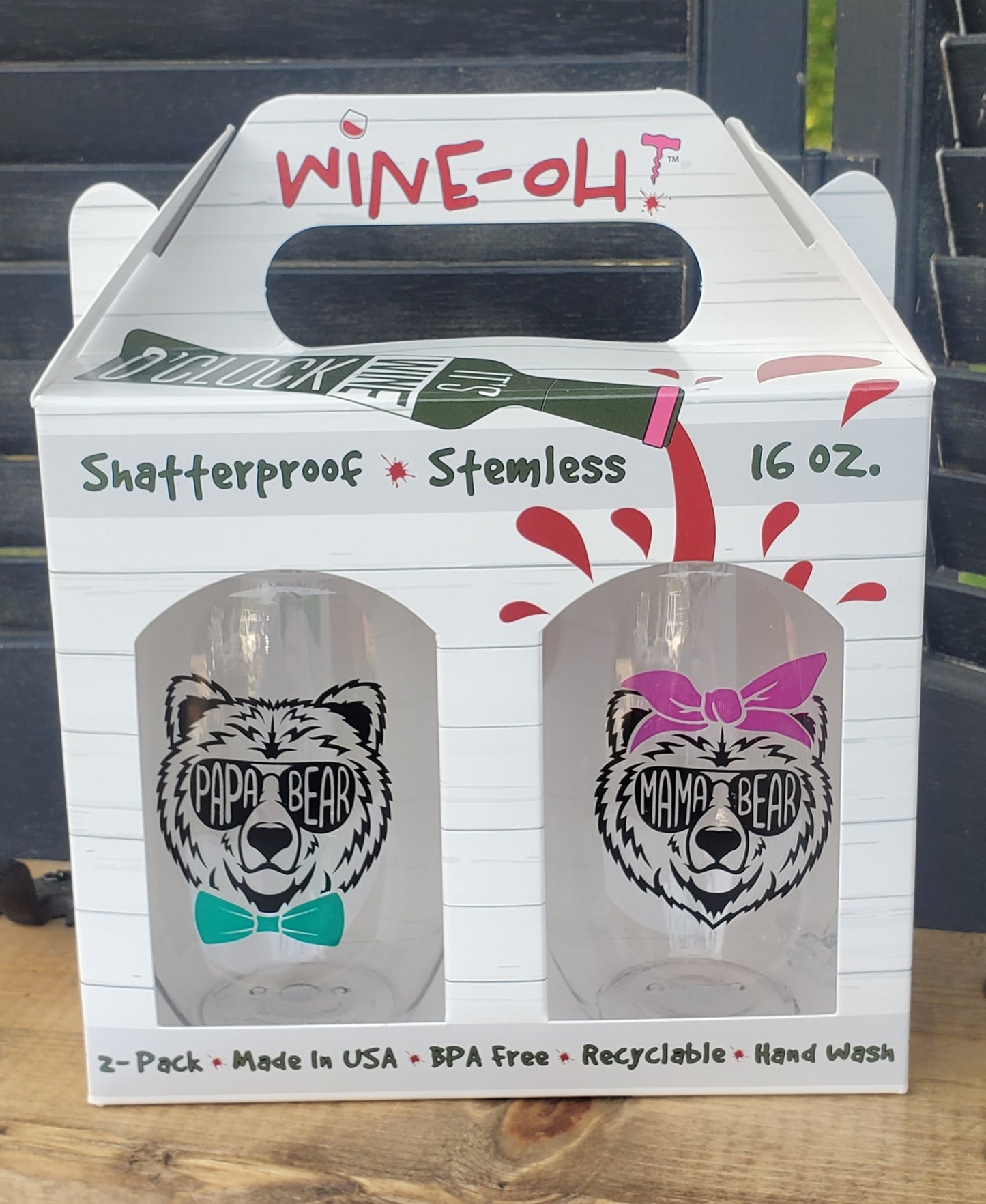 Wine-OH Shatterproof Glass