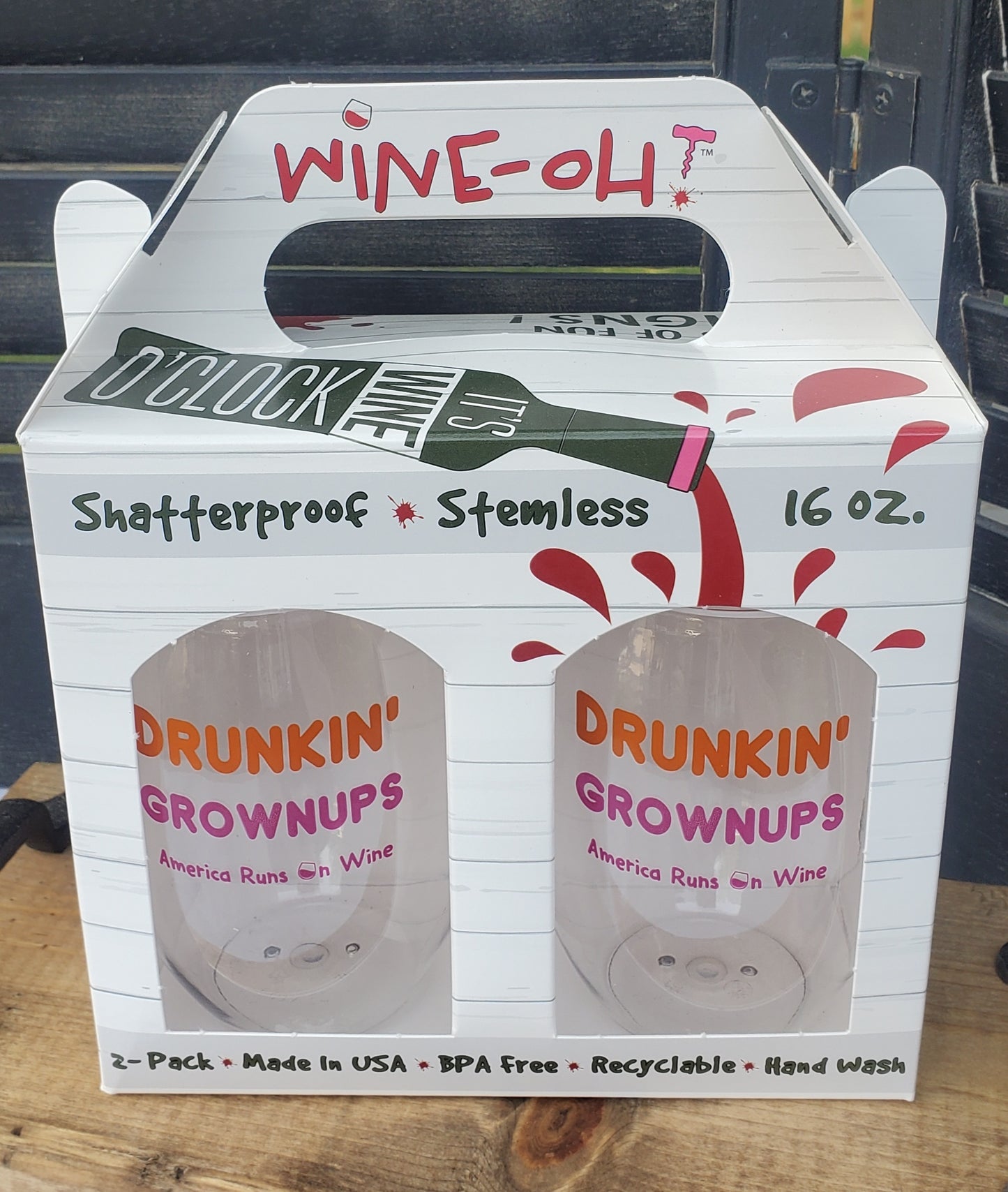 Wine-OH Shatterproof Glass