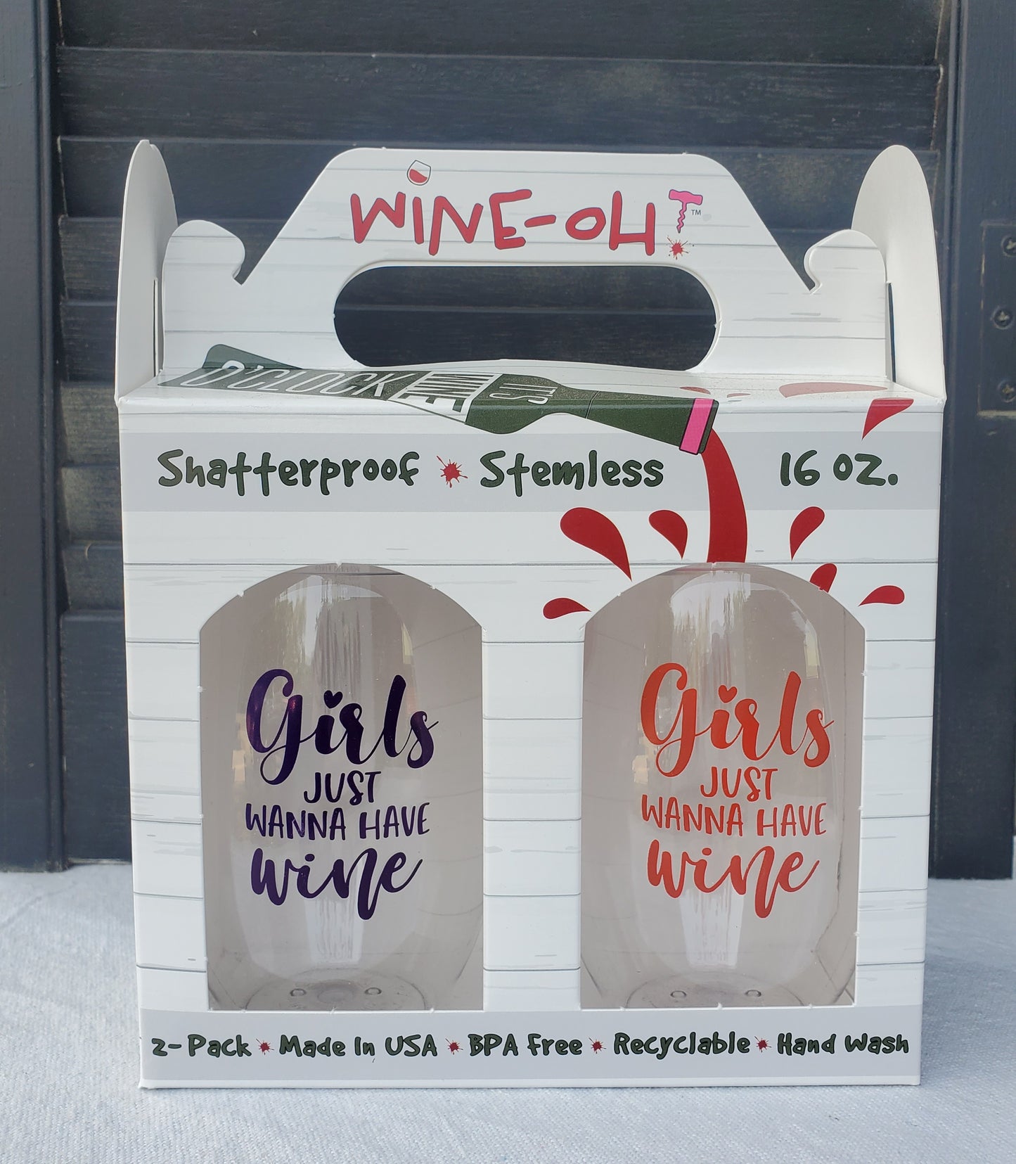 Wine-OH Shatterproof Glass