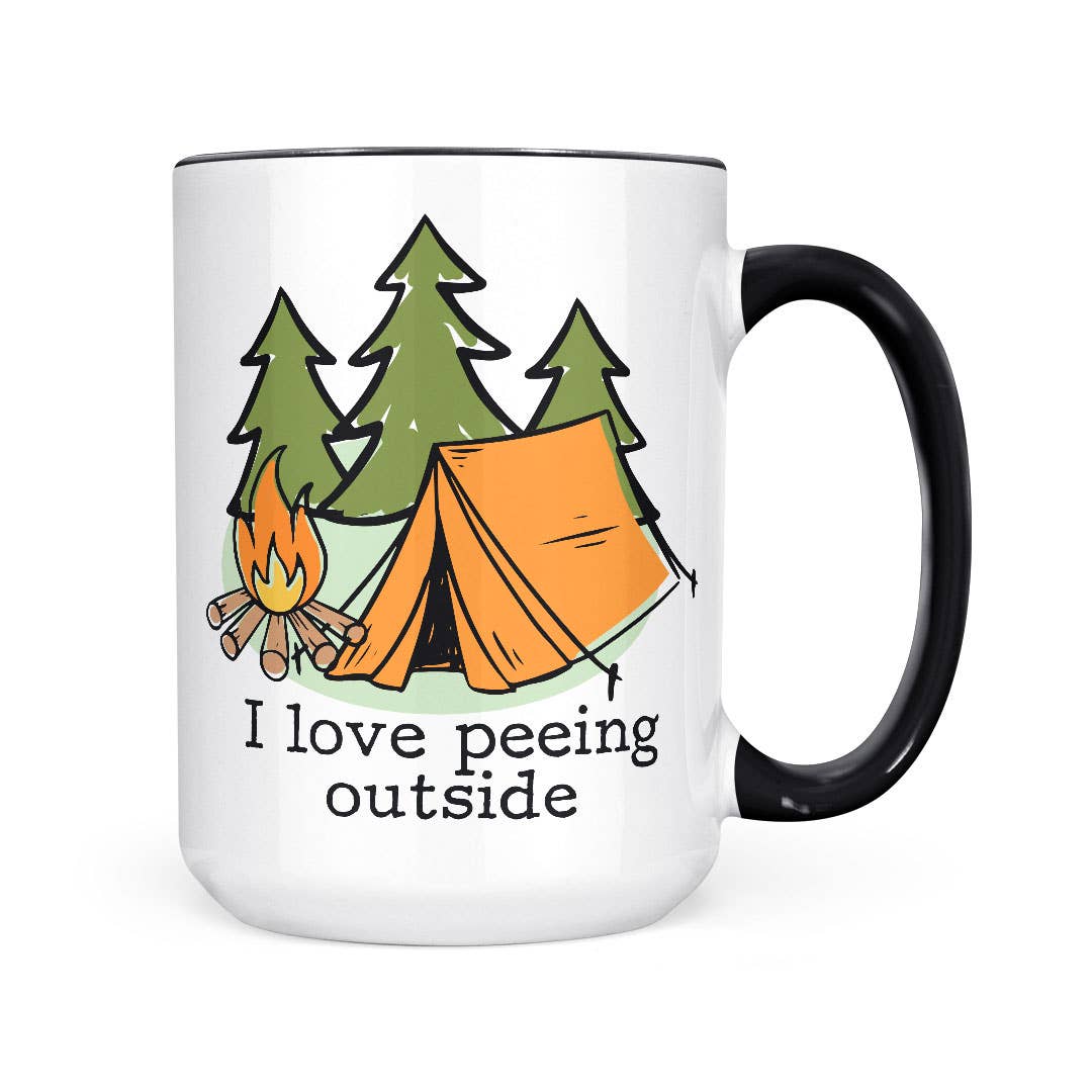I Love Peeing Outside | 15oz Mug