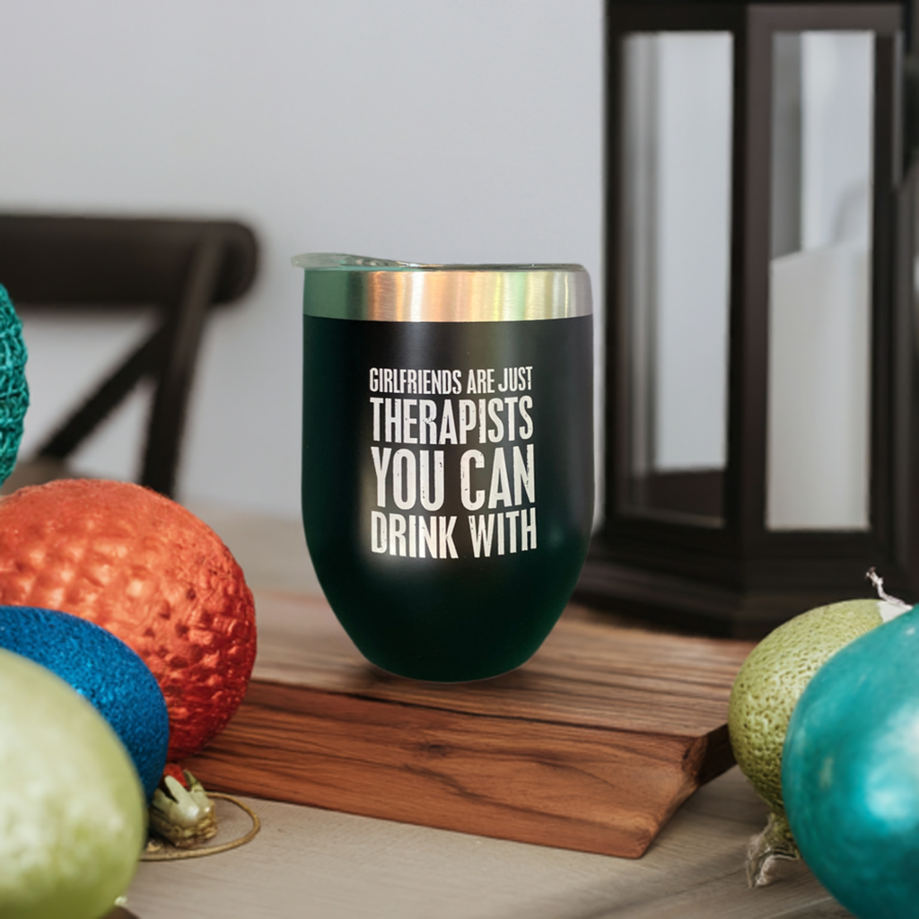Girlfriends Wine Tumbler