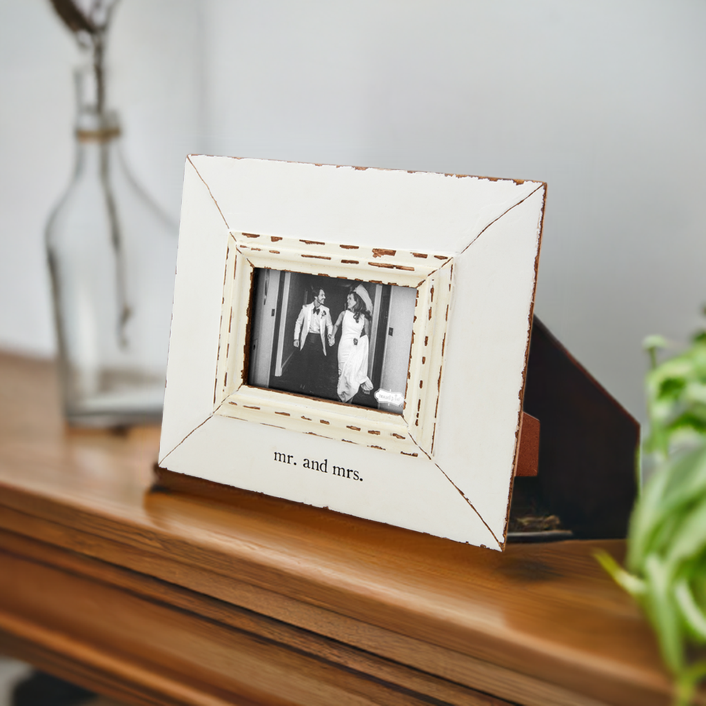 Mr. And Mrs. Picture Frame 4 by 6