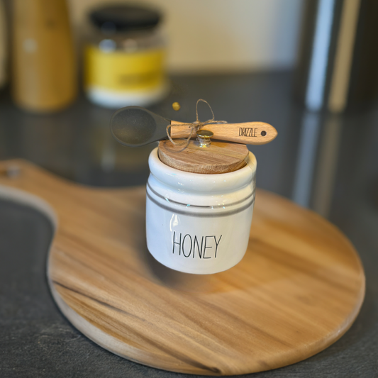 Bistro Honey and Spoon Set