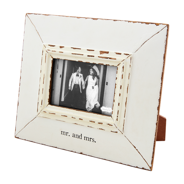 Mr. And Mrs. Picture Frame 4 by 6