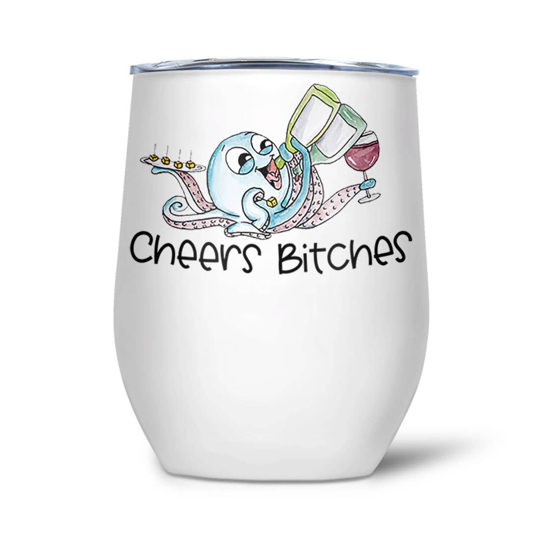Cheers B-tches | Thermal Wine Tumbler