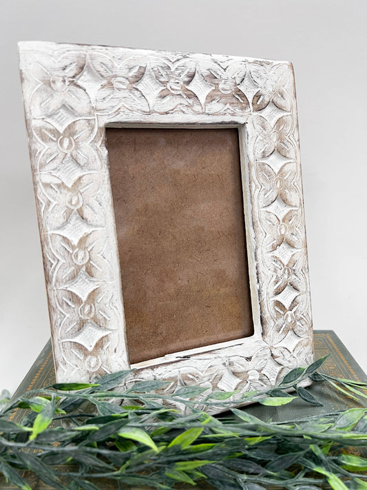 Sand Wooden Photo Frame